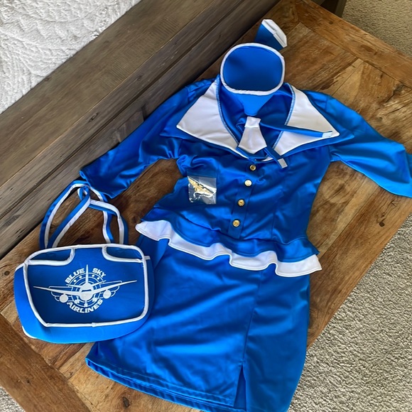 COPY - Polyester costume - flight attendant - medium - Picture 2 of 7